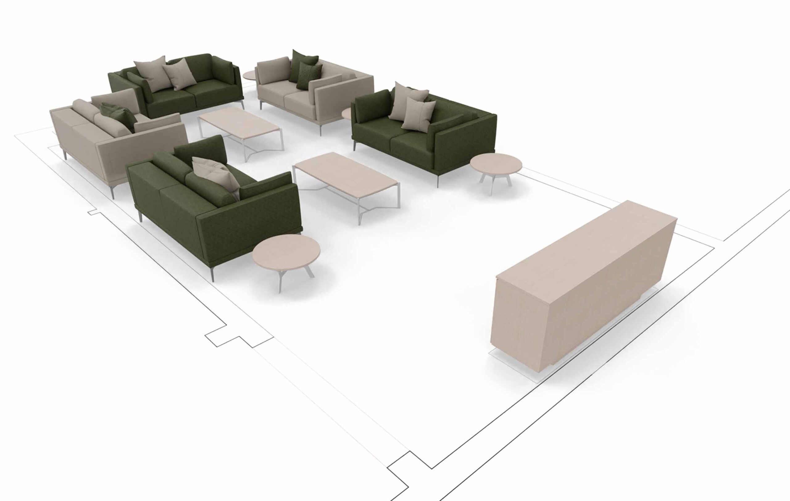 Furniture renders 2